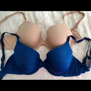 Bundle (2) of VS uplift semi demi bra
